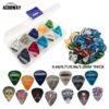 Acoustic Guitar Pick electric guitar plectrum mediator 0.46 /0.71/0.96/MM Bass Picks With Box 50/30/20pcs Package