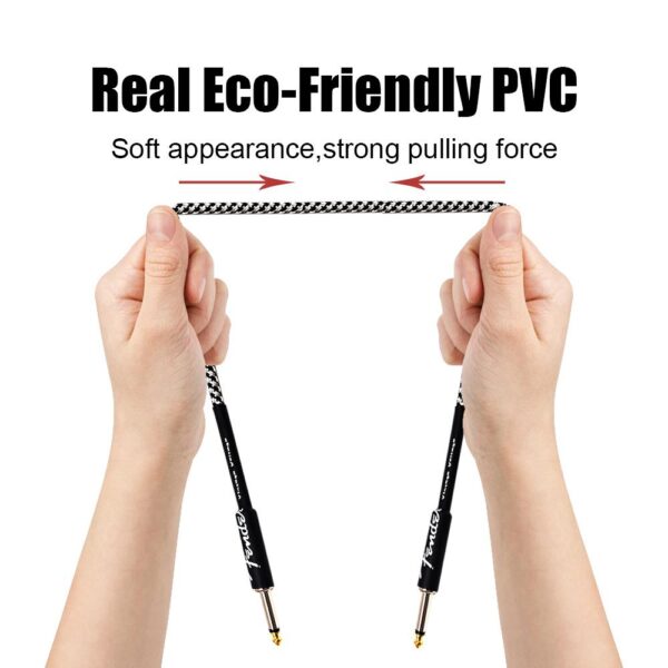 Acouway Electric Guitar cable wire Cord Jack line Noise reduction bass cable 3 meters/ 6 Meters