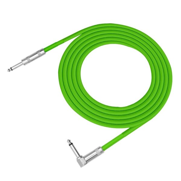 Acouway Guitar Cable Noise Reduction Cord Right Angle to Straight For Electric Guitar Bass Mic Amp