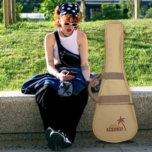 24/26 inch ukulele bag ukulele cover waterproof backpack 6MM thick ukulele ukelele case
