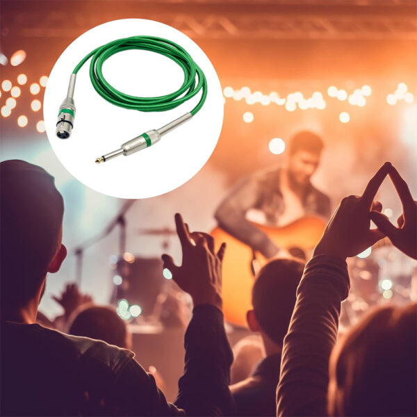 XLR Female To 6.35mm Microphone Cable Audio Mic Wire Cable For Mixer/Audio Sound Consoles/Speaker