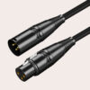 XLR Male To Female Microphone  Mixer Cable Audio Cord Wire Connector XLR M/F 3Pin Cable 1M/3M/5M/10 Meter Cannon Aux Cable Alloy Aluminum Accessory Durable