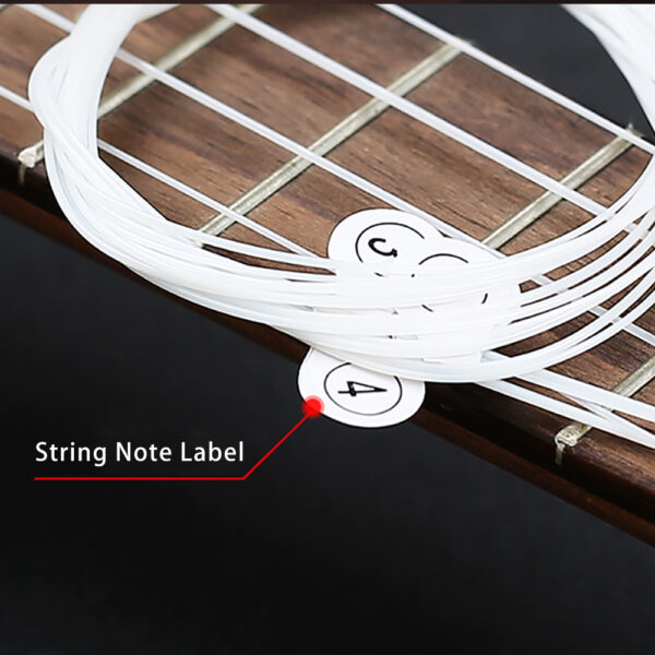 Acouway Ukulele String Nylon Material  (4pcs/ set) Soprano Concert Tenor Ukelele Strings