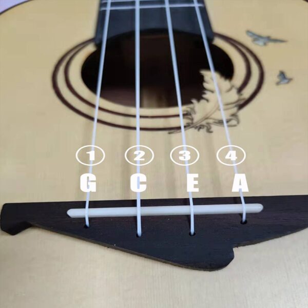 Acouway Ukulele String Nylon Material  (4pcs/ set) Soprano Concert Tenor Ukelele Strings