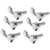 2-6 pcs Guitar Machine Head Knobs String Tuning Pegs for Acoustic/Electric Guitar Full Closed 18:1 Gears/Tombol Kepala Mesin Gitar, Peg Penalaan Tali
