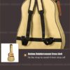 ACOUWAY 41inch Guitar bag cover waterproof Backpack electric guitar case front Pockets 10MM Cotton Pad