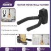 Wall Mount Guitar Hanger Hook Non-Slip Holder Stand For Acoustic Ukulele Violin Bass Instrument Acc