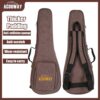 Acouway Ukulele Bag 10MM Padded Case 24/26 Inch Concert/Tenor Size Oxford Cloth Ukelele Cover Gigs