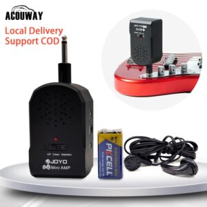 Joyo Mini Guitar Amplifier Portable AMP Speaker For Electric Guitar Bass Clean/ Distortion Effect