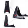 AROMA Foldable ukulele guitar stand hold also support violin fiddle mandolin with Adjustable Length A-frame design 2 sizes available