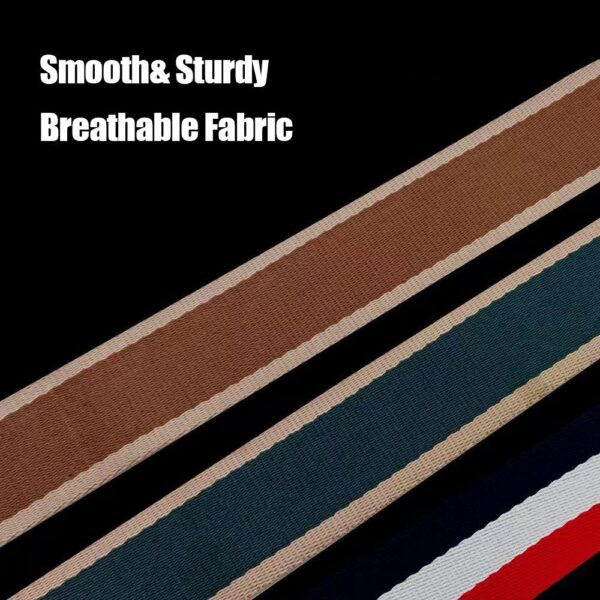 Acouway Adjustable Ukulele Strap Belt Sling With Hook Soft Polyester Woven Printing Pattern