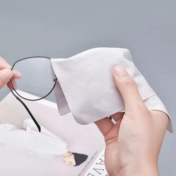5 Pcs Microfiber Cleaning Cloths for Guitar Violin Piano Spectacles Glasses Camera Lenses Smartphones Jewelry25* 25cm