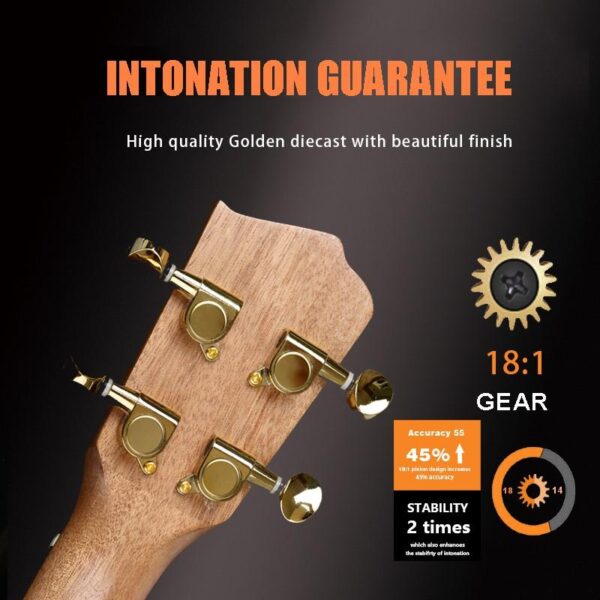 Acouway Ukulele soprano/Concert/tenor Ukelele 21/24/26 mahogany ukulele guitar Japan Carbon strings