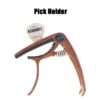 Acouway Guitar Capo Clamp for Acoustic and Electric Guitar with Bridge Pin Remover and Guitar Pick Slot holder Aluminum Alloy material
