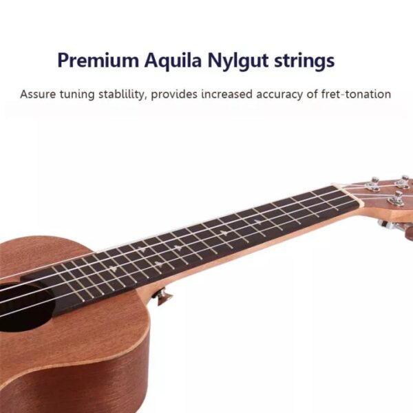Acouway 24/26 inch Electric Ukulele concert tenor ukelele Sapele wood Equipped 3 Bands EQ with Tuner function.