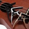 Acouway Ukulele capo Guitar capo clamp Zinc alloy material 3 colors options for ukelele capo