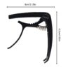 Acouway Guitar Capo Clamp for Acoustic and Electric Guitar with Bridge Pin Remover and Guitar Pick Slot holder Aluminum Alloy material