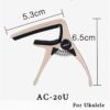 Acouway Ukulele capo Guitar capo clamp Zinc alloy material 3 colors options for ukelele capo