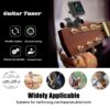 Aroma Guitar Tuner AT-102 Rechargeable Clip-on Tuner With Built-in Battery USB For Guitar Ukulele