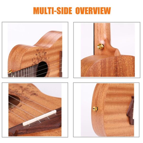 Acouway Ukulele soprano/Concert/tenor Ukelele 21/24/26 mahogany ukulele guitar Japan Carbon strings