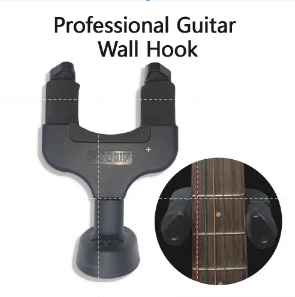 Wall Mount Guitar Hanger Hook Non-Slip Holder Stand For Acoustic Ukulele Violin Bass Instrument Acc