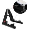 AROMA Foldable ukulele guitar stand hold also support violin fiddle mandolin with Adjustable Length A-frame design 2 sizes available