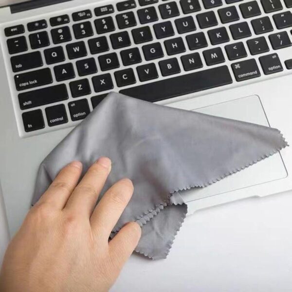 5 Pcs Microfiber Cleaning Cloths for Guitar Violin Piano Spectacles Glasses Camera Lenses Smartphones Jewelry25* 25cm