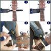 Acouway Adjustable Ukulele Strap Belt Sling With Hook Soft Polyester Woven Printing Pattern